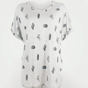 H & M 1x Cactus shirt 14/16